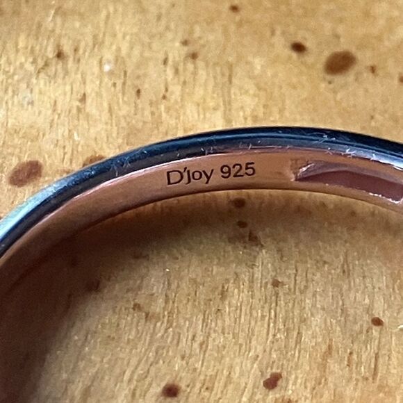 Natural Rose De France Amethyst Sterling Silver Cocktail Ring Size 10 - Picture 6 of 9